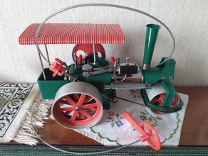 bowden telecomando modelli di giocattoli giocattolo & accessori gioco controllo remoto steam roller motore a vapore volante wilesco filo 3d print model - Mito3D