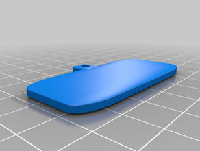homework - key ring visiting card 3d printing 3d print model - Mito3D