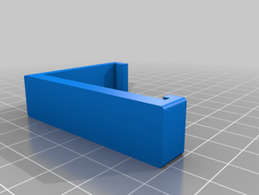 anycubic mega railclip - base clip 3d print model - Mito3D