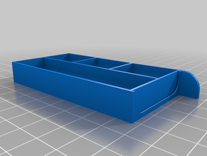 casella di resistenze utensili & caselle box resistore le resistenza dialogo scatola stoccaggio 3d print model - Mito3D