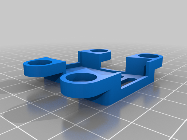 cc3d atom mini mount diy 3D print model - Mito3D