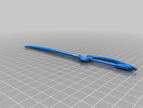 test cutlass props sword 3d print model - Mito3D