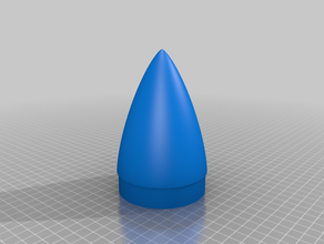 lennart van karman nose cone 3d-drucken kundengebundene 3d print model - Mito3D