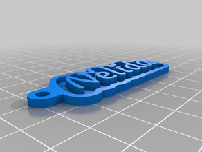 nelida chain keychains customized 3d print model - Mito3D