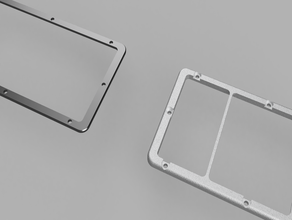 dupla de escape do suporte montagem diy gabinete esk8 dissipador calor lábio vesc 6 3d print model - Mito3D