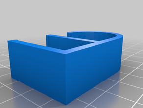 il mio personalizzato clip cavo organizzazione su misura 3d print model - Mito3D