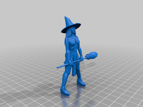 wicked one halloween set people natureeros witch 3d print model - Mito3D