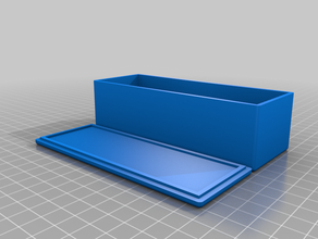 meine angepasste einfache parametrische Projekt-box - Elektronik kundengebundene 3d print model - Mito3D