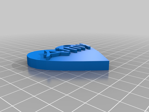 keychainaimy jewelry keychain 3d print model - Mito3D
