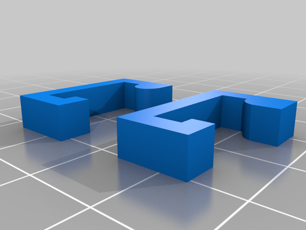 mp voxel cam yatak klipler 3d yazıcı parçaları 3 maceracı şarjör monoprice mpvoxel 3D print model - Mito3D