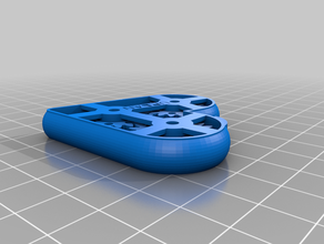 ausgerichtet heart remix Anhänger - single print beweglichen Teil der letzten Sekunde Geschenk Schmuck 3d print model - Mito3D