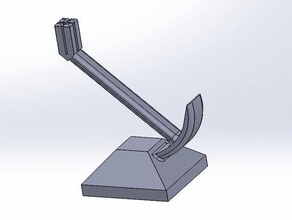 placecard holder - pickaxe sculptures business card wedding 3d print model - Mito3D