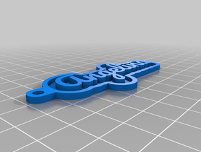 angelina keychains customized 3d print model - Mito3D