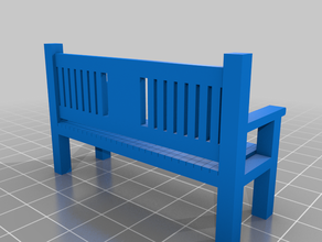 bench model furniture