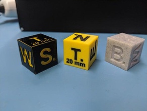 scale cube tools nasa 3d print model - Mito3D