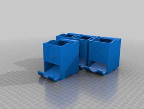 battery dispenser tool holders & boxes 3d print model - Mito3D