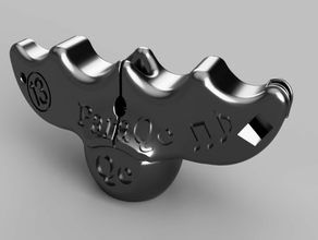 parapente palanca de freno mano - poign e frein 3d print model - Mito3D