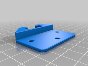drawer track parts shelf bracket 3d print model - Mito3D