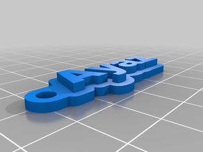 ayaz keychains customized 3d print model - Mito3D