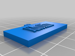 oyun adı 3d baskı 3d print model - Mito3D