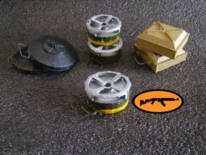 m1a1 anti tank mine games 3d print model - Mito3D