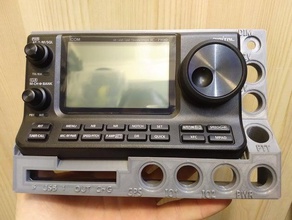 rrc1258 - ıc-7100 pelican durumda 1120 remoterig kontrol kutusu 3d baskı amatör radyo 3d print model - Mito3D