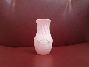 eylul's vase design household flower 3d print model - Mito3D