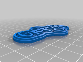 minha personalizado de presente natal marca sinais e logotipos 3d print model - Mito3D