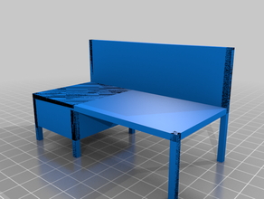 werkbank el modelo de los muebles 3d print model - Mito3D