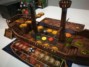 crânio contos de navio brinquedo & acessórios para jogos 3d print model - Mito3D