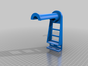 simple&effective spool holder 20x20 frame 3d printer accessories spoolholder tevo tarantula 3d print model - Mito3D