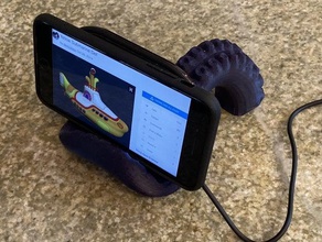 qi wireless-Oktopus-Tentakel-Telefon-stand-Taschen mit Magneten Handy Halter iphone-Ständer octopus Telefon stand qi-Ladegerät wireless-Ladegerät Tentakel 3d print model - Mito3D
