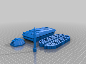 panzerprojekt 01 veículos 3d print model - Mito3D