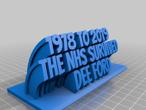 dee v2 office customized 3d print model - Mito3D