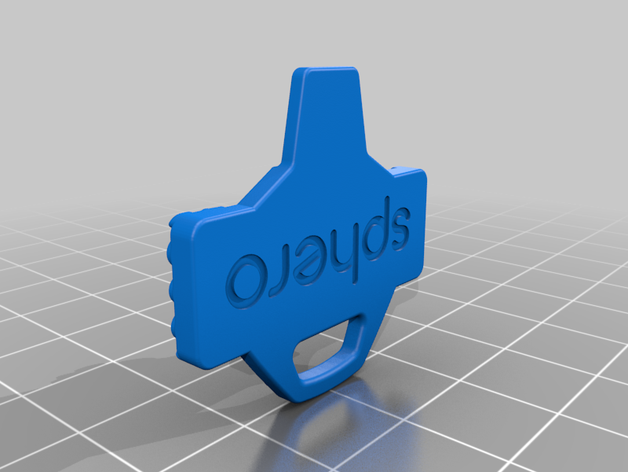 sphero rvr battery key - official robotics 3D print model - Mito3D