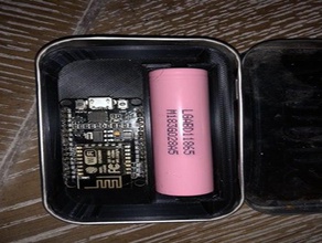 altoids-esp-batt8650 il fai da te altoids batteria esp32 esp8266 3d print model - Mito3D