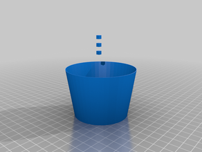 helado de chocolate pequeño cocina y comedor alimentos pudín 3d print model - Mito3D