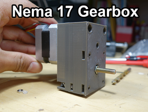 nema 17 16 1 gearbox 3d printer parts 3d print model - Mito3D