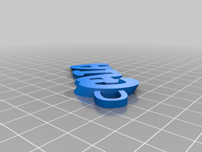 caia keychains customized 3d print model - Mito3D
