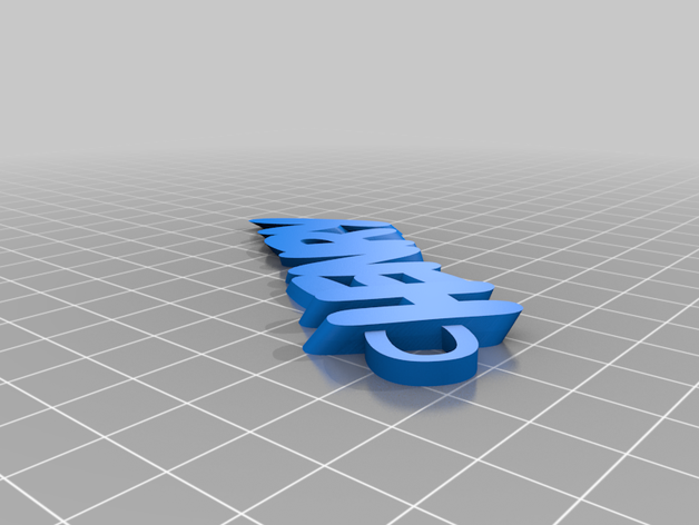 henry de porte-clés personnalisé 3D print model - Mito3D