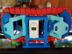 corrente automático alimentador de peixes animais estimação aquário peixe 3d print model - Mito3D