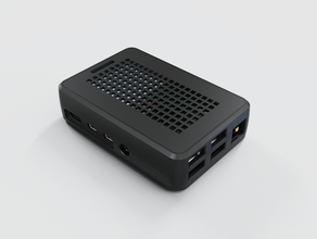 raspberry pi 4b case fits sensehat too electronics rpi4b 3d print model - Mito3D