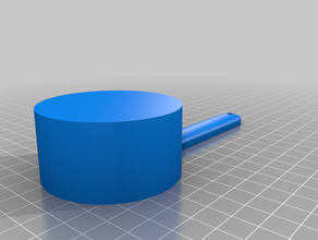 my customized measuring cup 1 kitchen & dining 3d print model - Mito3D