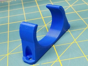 shop vac support de tuyau l'organisation 3d print model - Mito3D