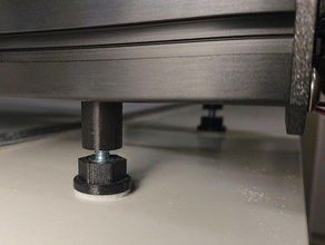 verstellbare Drucker Füße 3d-Drucker Teile 3d print model - Mito3D