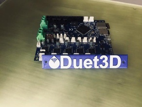 2020 duet3d logotipo Impressora 3d acessórios duetwifi dueto wi-fi 3d print model - Mito3D