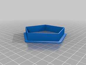 my customized simple geometric cookie cutter generator kitchen & dining 3d print model - Mito3D