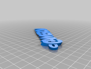 cameron keychains customized 3d print model - Mito3D