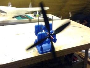 balanceador de hélices spinners r c veículos hélice prop rc avião giratório spinner 3d print model - Mito3D