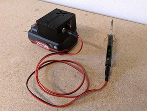 dc adaptör parkside x20v pil araçlar güç kaynağı 3d print model - Mito3D